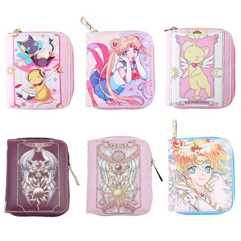 PU leather character coin purse Minimo de compra≥2 MIC-LeT003