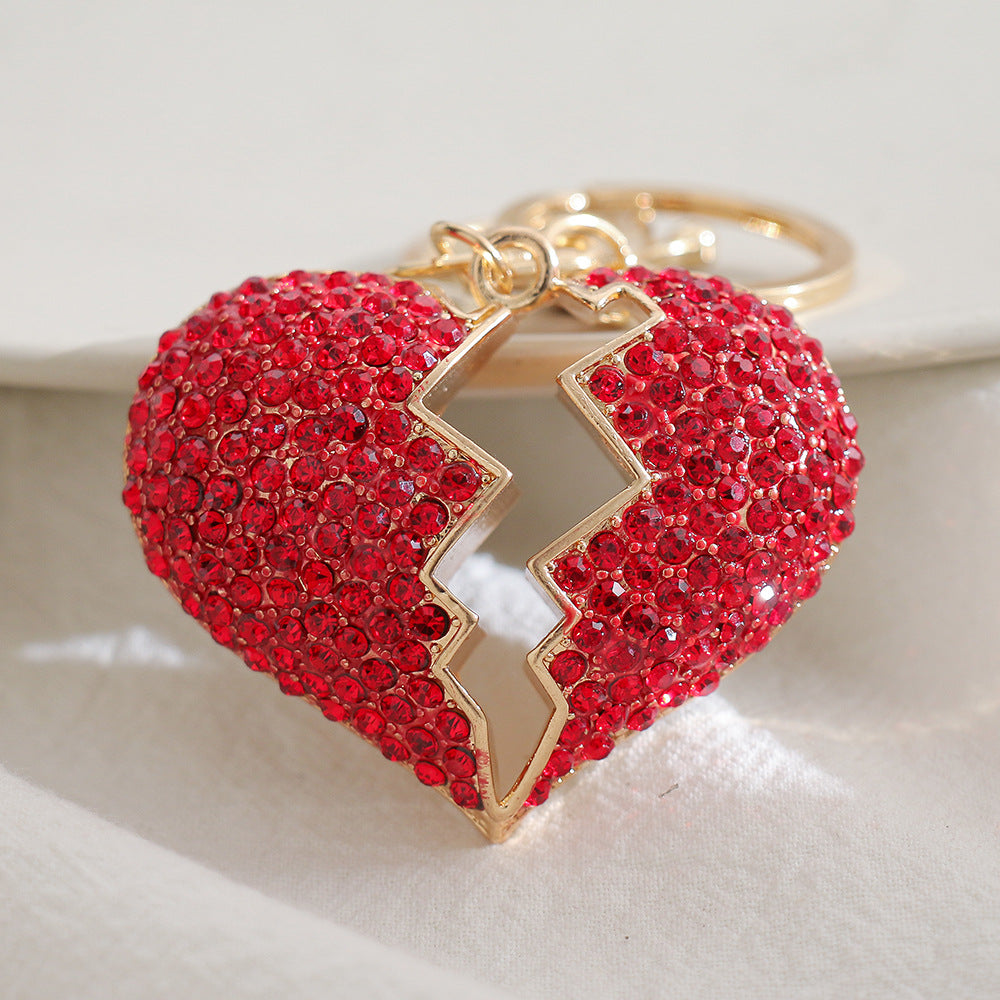 Diamond Heart keychain  (Minimo de compra 2) MIC-ChaoK007