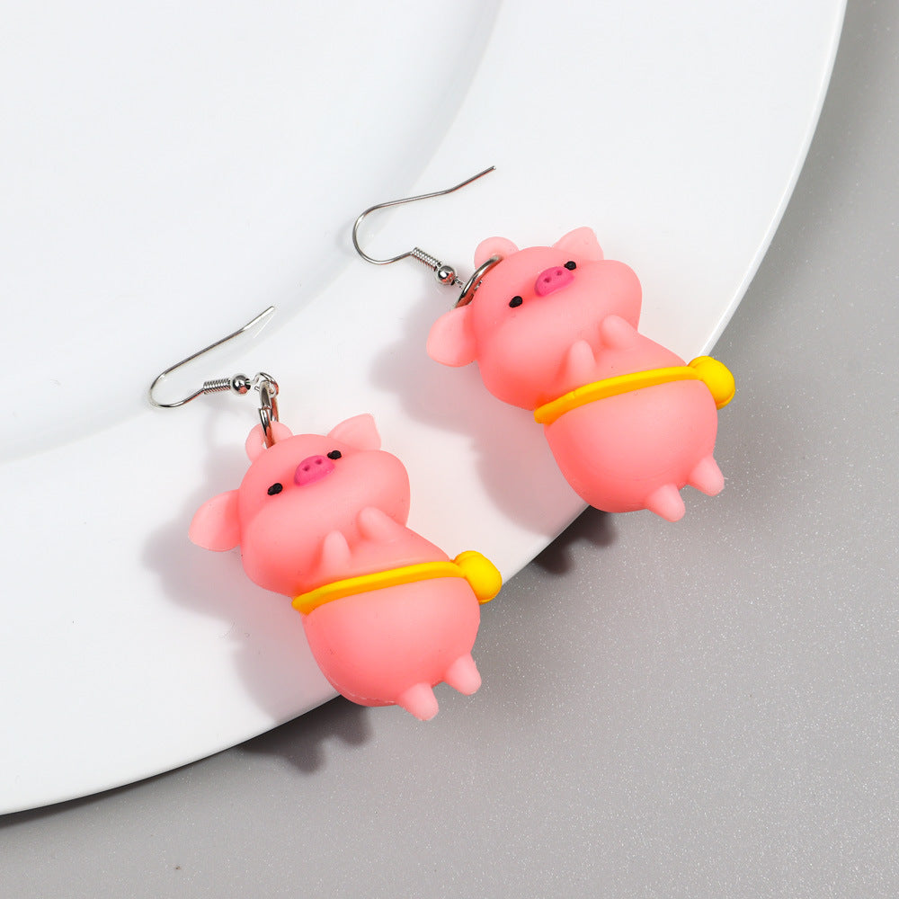 Piglet Soft Adhesive Earrings MIC-ChouD023