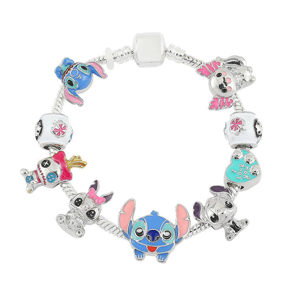 Alloy Pandora Cartoon Bracelet MYA-FeiM001