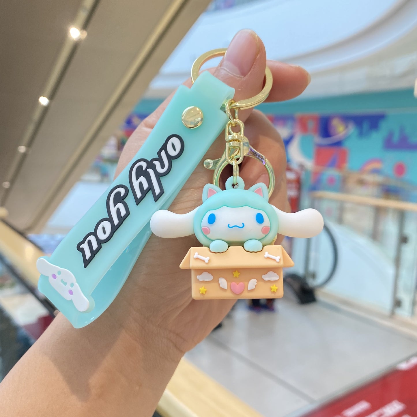 PVC cartoon cute pet cute keychain MYA-PengY046