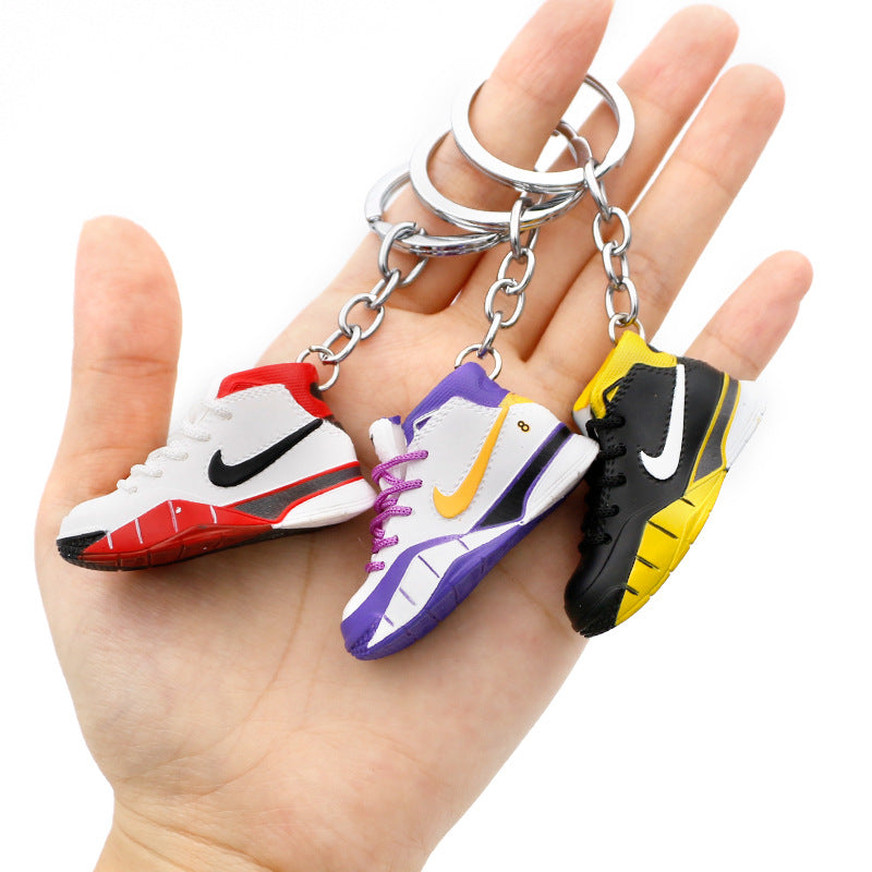 keychain 3D three-dimensional sneakers toy jewelry pendant (F) MIC-QLP031