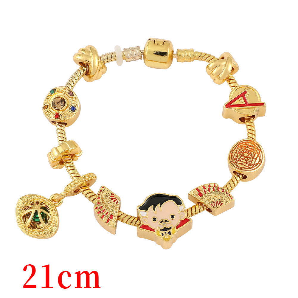 Alloy cartoon anime series bracelet (Minimo de Compra 4) MIC-BoS013