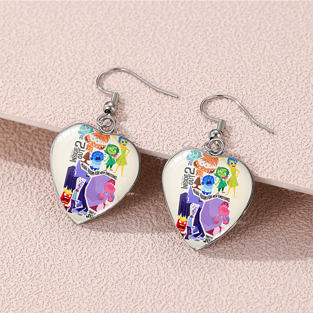 Alloy Brain Special Agent Team Earrings (Minimo de compra 5) MIC-XiangL114