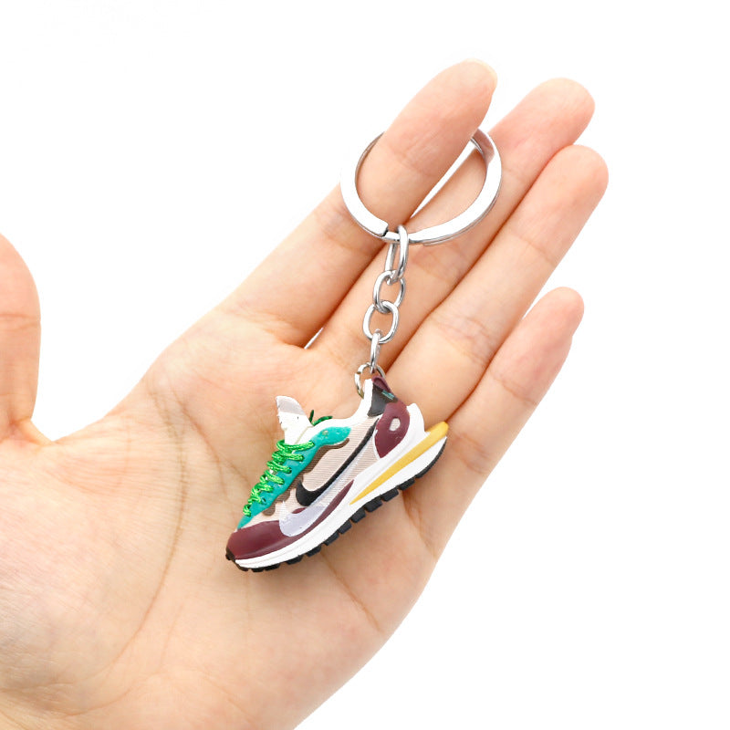 keychain 3D three-dimensional sneakers toy jewelry pendant (F) MIC-QLP035