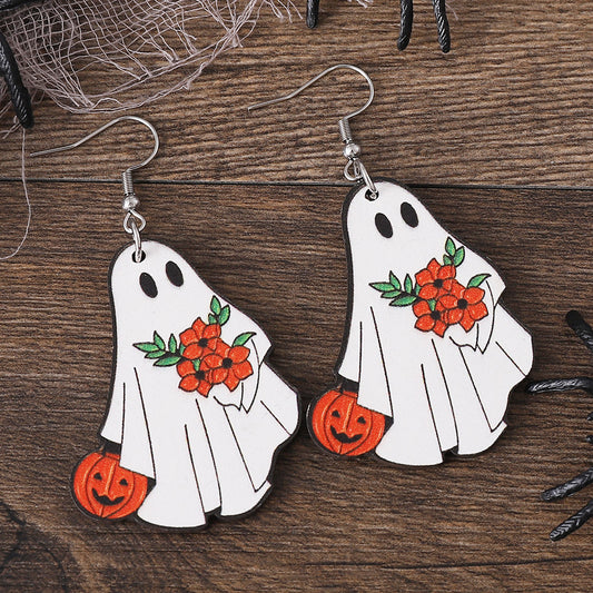 Acrylic New Halloween Collection Earrings (Minimo de Compra 2) MYA-ChuL002