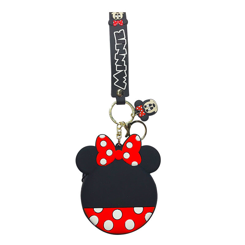 PVC New Cartoon Cute Zero Wallet Keychain MIC-JinG035