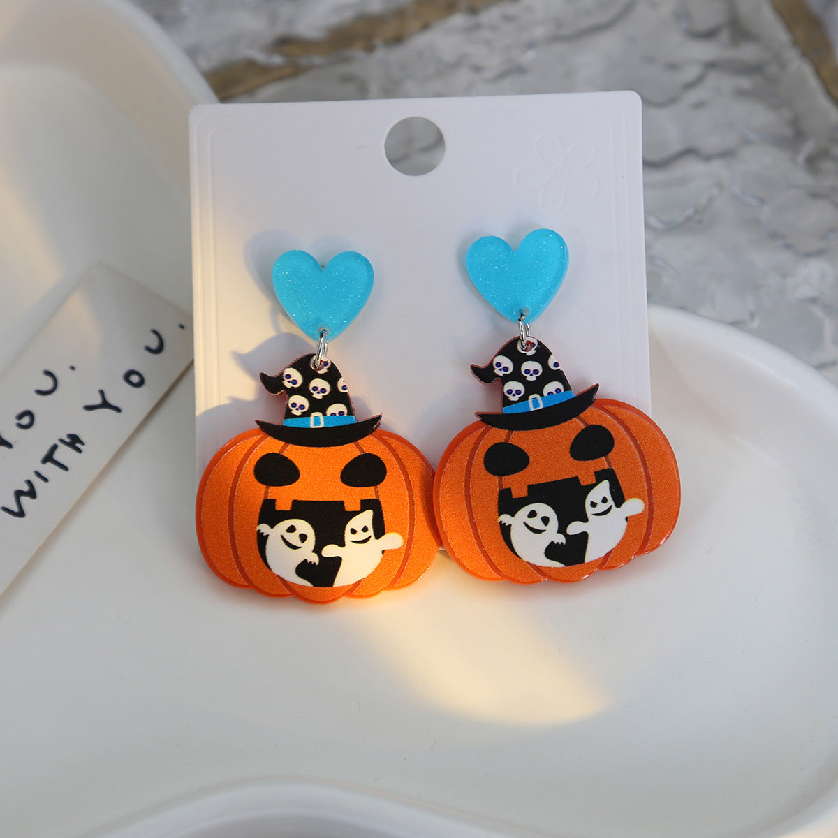 Alloy cartoon pumpkin earrings MYA-MDD184