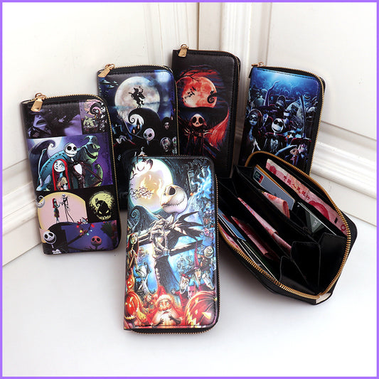 PU Christmas Eve Stunning Cartoon Wallet (Minimo de compra 3) MYA-ShengX012