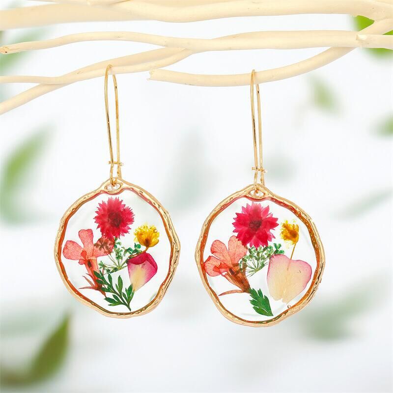 Alloy dried mushroom earrings MYA-ZhongY004