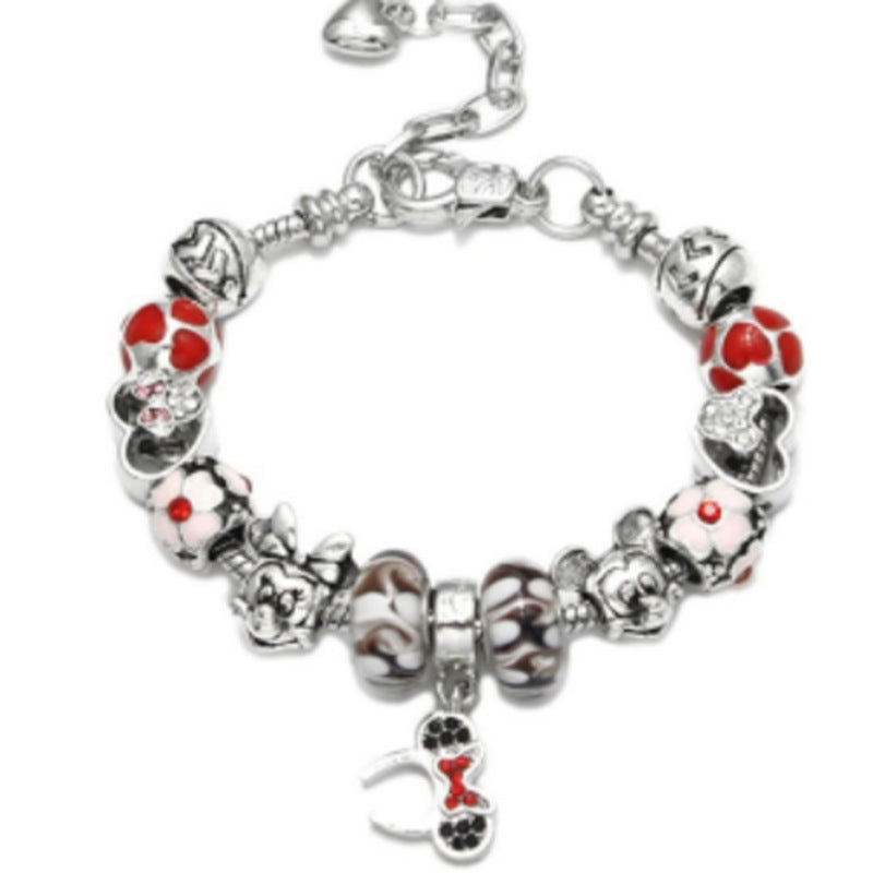 Alloy DIY Pandora Cartoon Bracelet MIC-LiY032