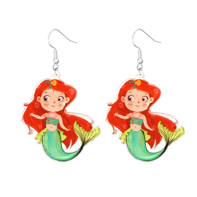 Acrylic Daily Leisure Bee Earrings (Minimo de Compra 10)  MIC-YuQ004