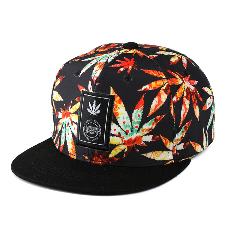 Cotton label maple leaf Baseball cap (Minimo de compra 2)  MYA-BoD009