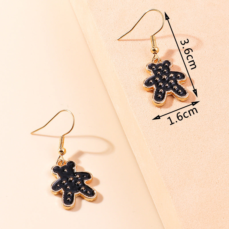 Acrylic cartoon sweet and cute cat earrings (Minimo de Compra 2) MYA-YueS010