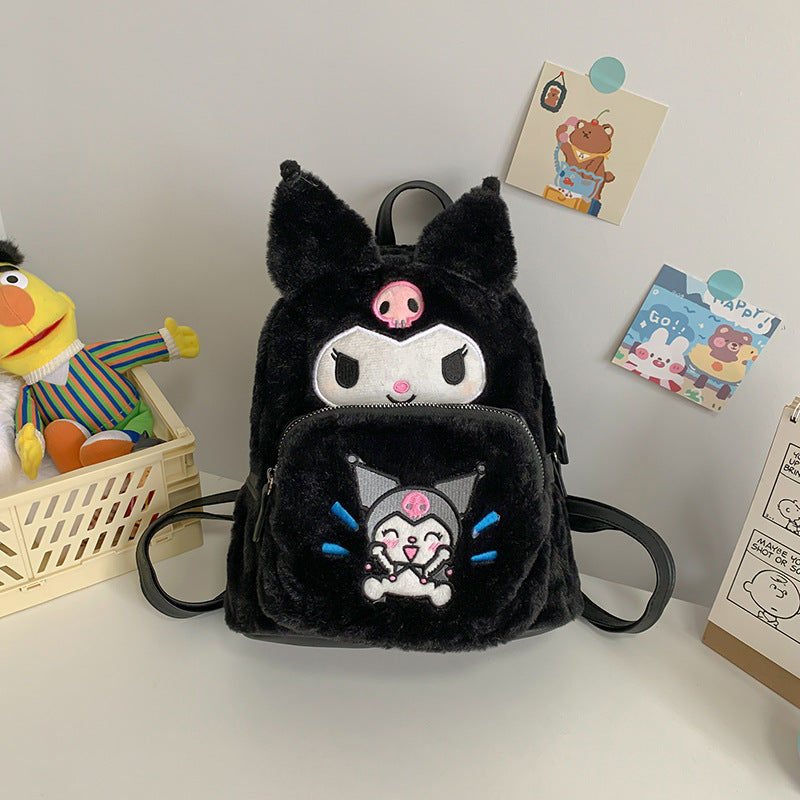 Shoulder Bag Plush Cartoon Casual (S) ZeZ001