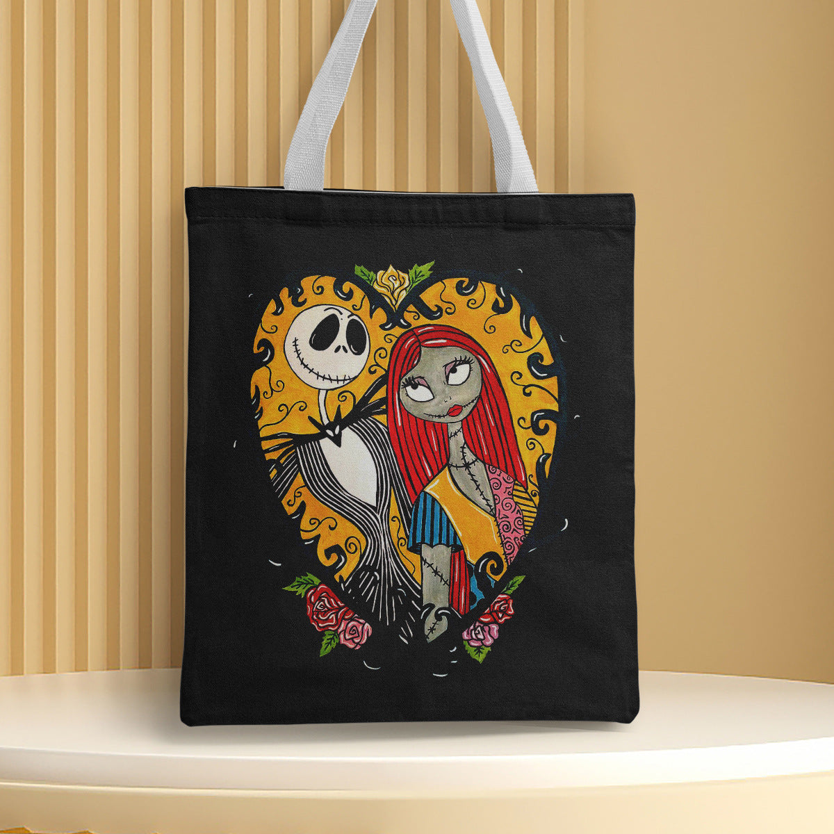 Polyester Halloween canvas shoulder bag (Minimo de Compra 2) MYA-QB010