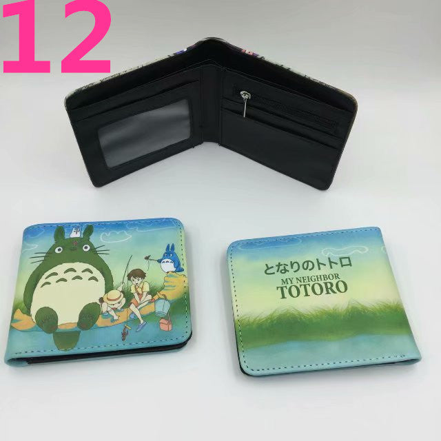 PU cartoon anime short zipper wallet MIC-ChangY007