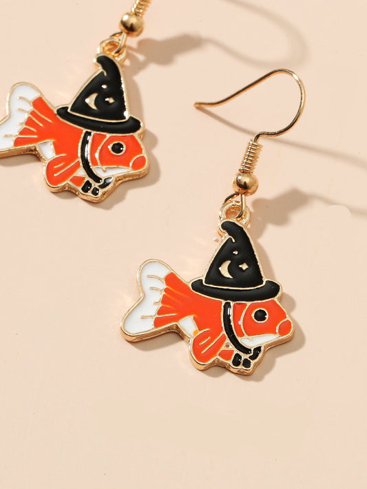 Acrylic New Halloween Collection Earrings  (Minimo de Compra 2) MYA-QiS045