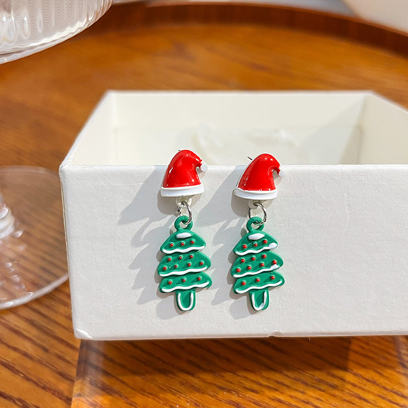 Alloy Christmas New Cartoon Earrings MYA-QingH010