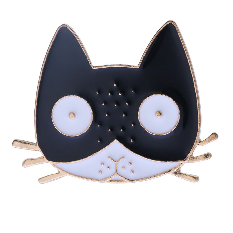 Alloy cute cat brooch MIC-ChenW014