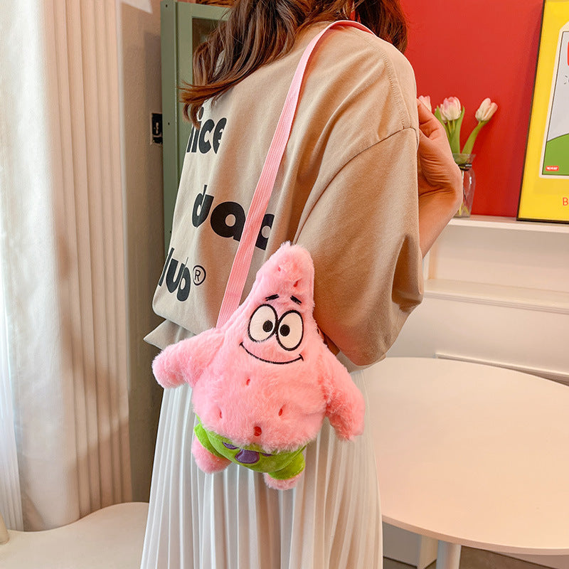 Plush doll shoulder bag(Minimo de compra 3) MIC-JuH001