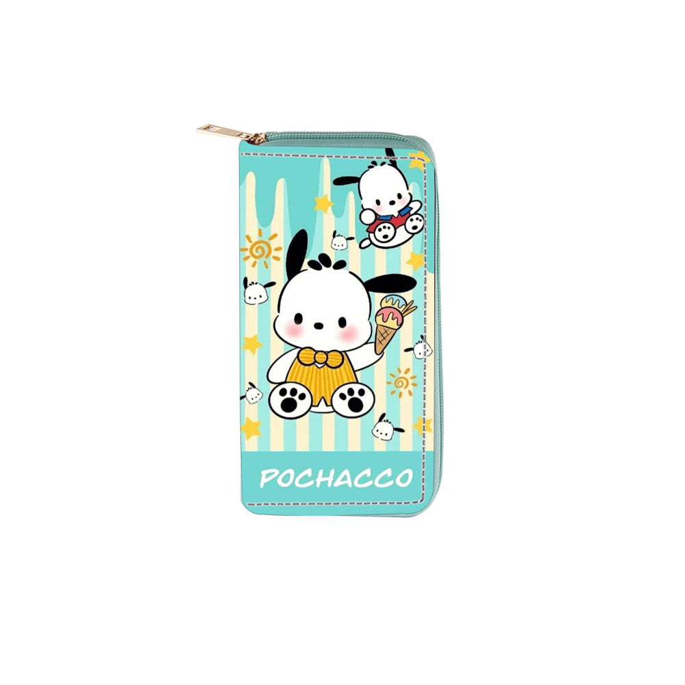 PU long cartoon zipper wallet (Minimo de compra 3) MYA-Dengx007