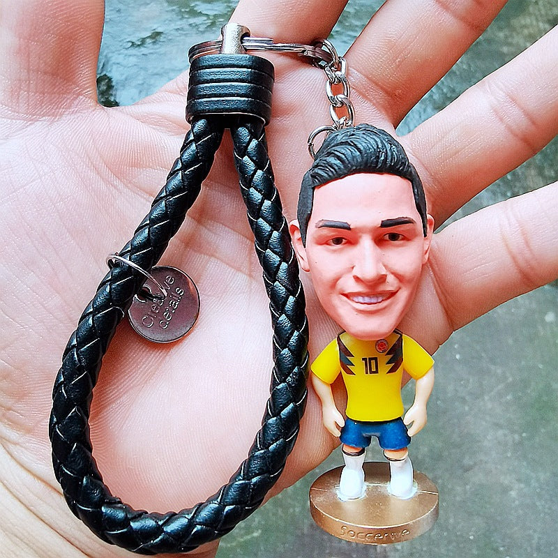 PVC cute football keychain MIC-FeiX001