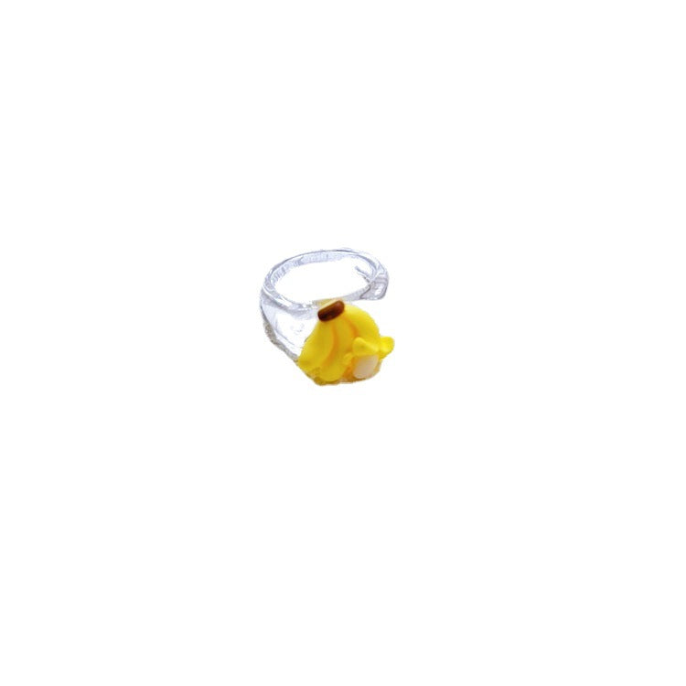 Resin Versatile Dog Bear Ring MIC-JianY001