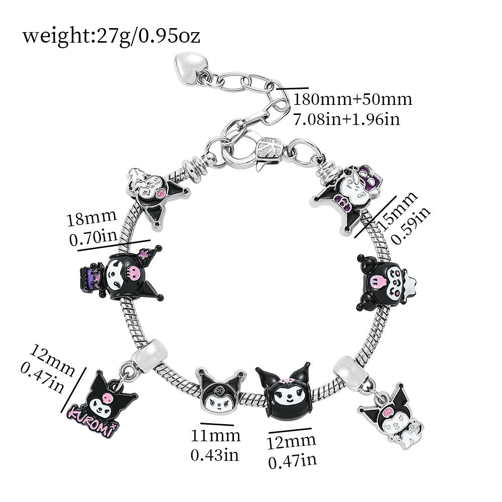 Alloy Panjiadora Cartoon Bracelet (Minimo de Compra 2) MIC-FeiM010