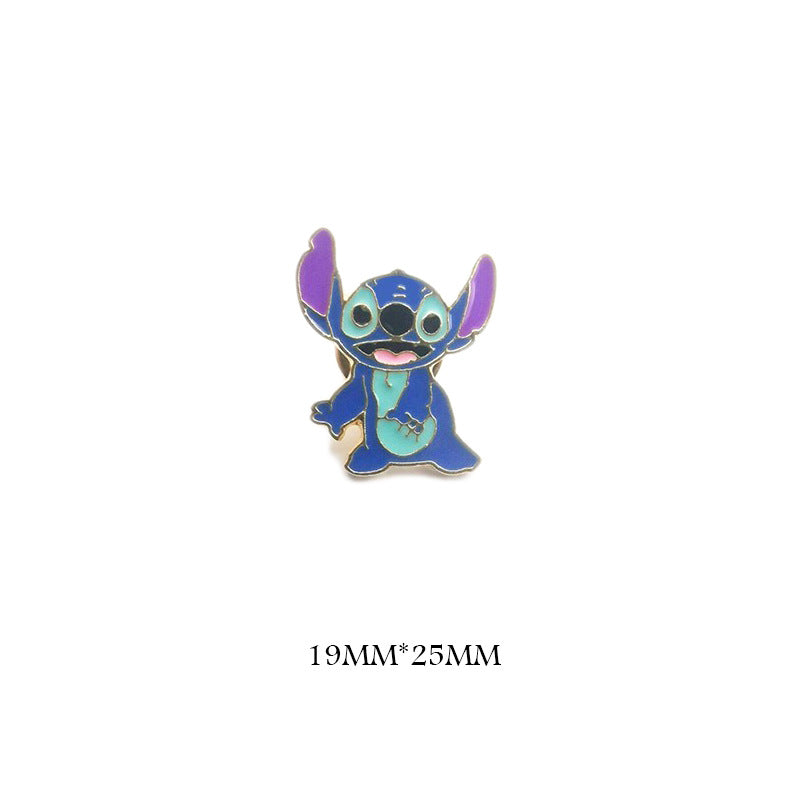 Alloy cute cartoon anime brooch MYA-QiSen002