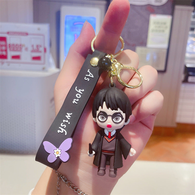 resin magic school keychain MIC-HongY001