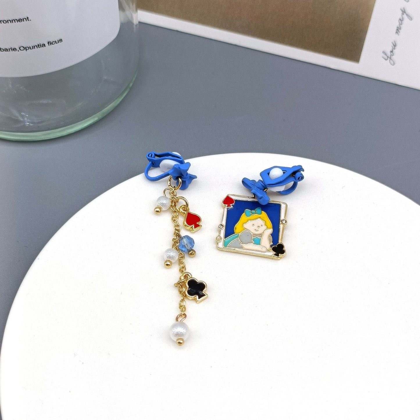 Alloy cartoon cute earrings MIC-ASY002