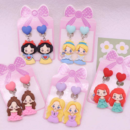 Resin cartoon princess ear clip (Mimimo de compra 2) MIC-MuM018