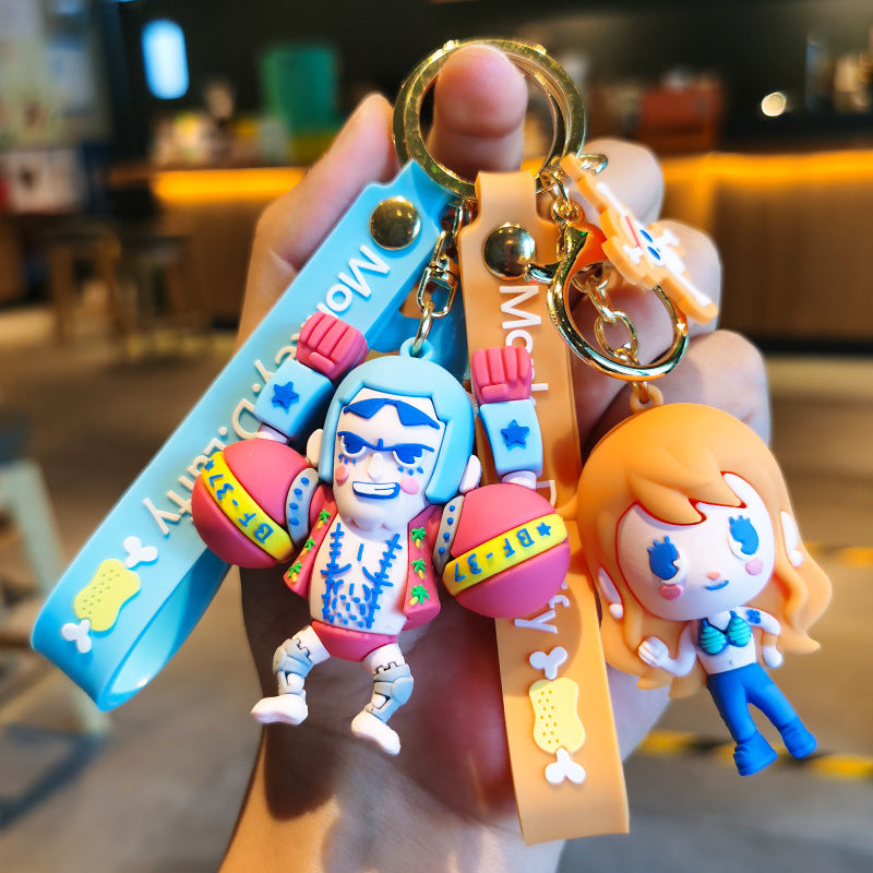 Keychains Hardware PVC One Piece Cartoon(M) MIC-YMeng013