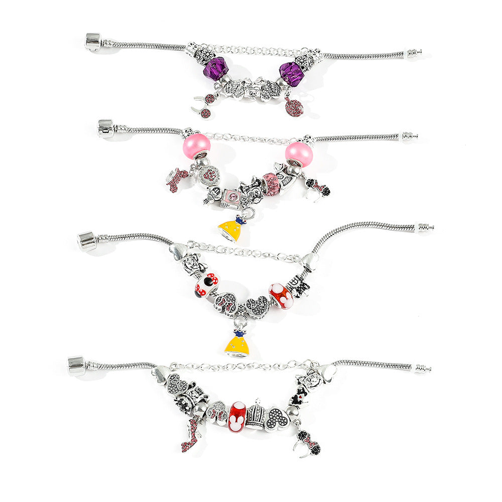 Alloy cartoon anime series bracelet (Minimo de Compra 4) MIC-BoS007