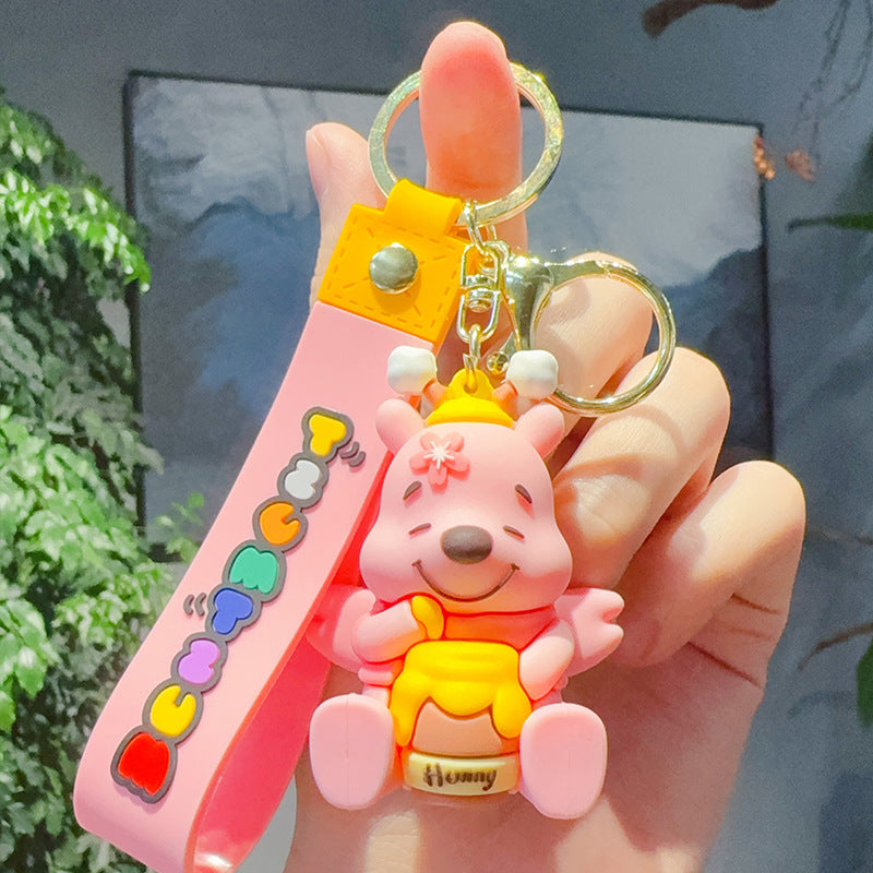 PVC cartoon cute keychain  MYA-JinG056