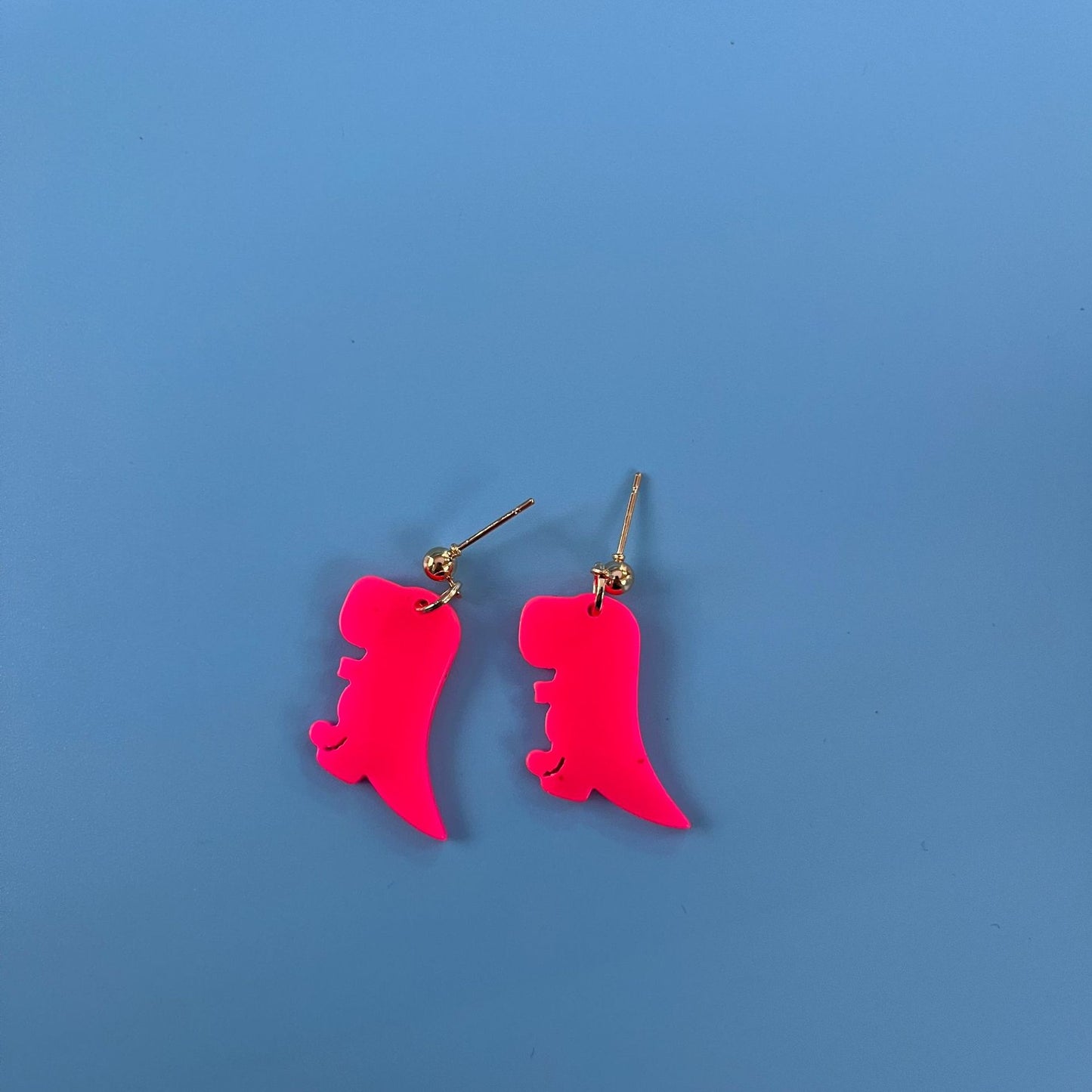 Acrylic cute dinosaur earrings (Minimo de Compra 2) MIC-YunXi003