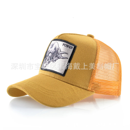 Nylon embroidered animal Baseball cap MYA-DSM013