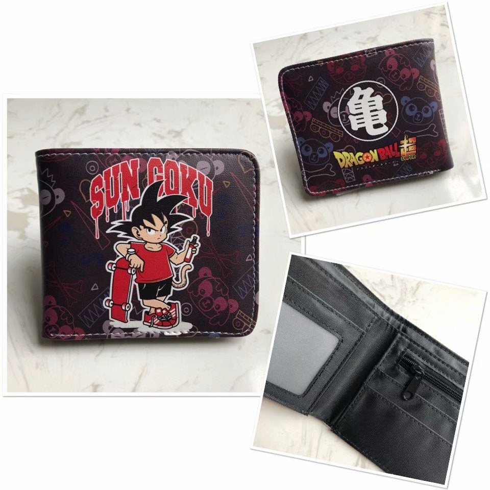 PU Seven Dragon Ball Short Wallet MIC-HaoJ010