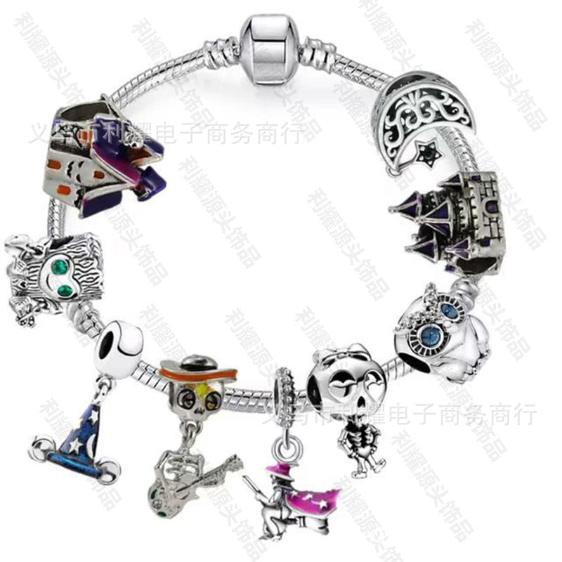 Alloy DIY Pandora Cartoon Bracelet MIC-LiY032