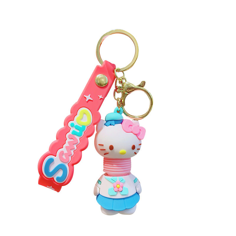 PVC cartoon cute pet cute keychain MIC-YiD049