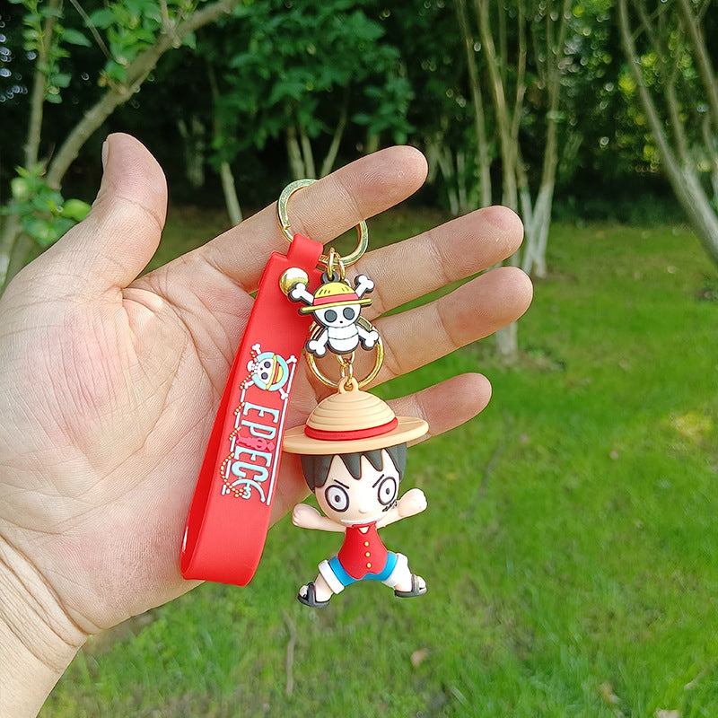 PVC cute cartoon keychain （Minimo de compra 3） MYA-YiC009