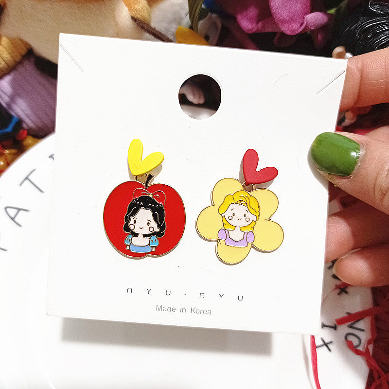 Alloy simple princess prince earrings MIC-XingJ016