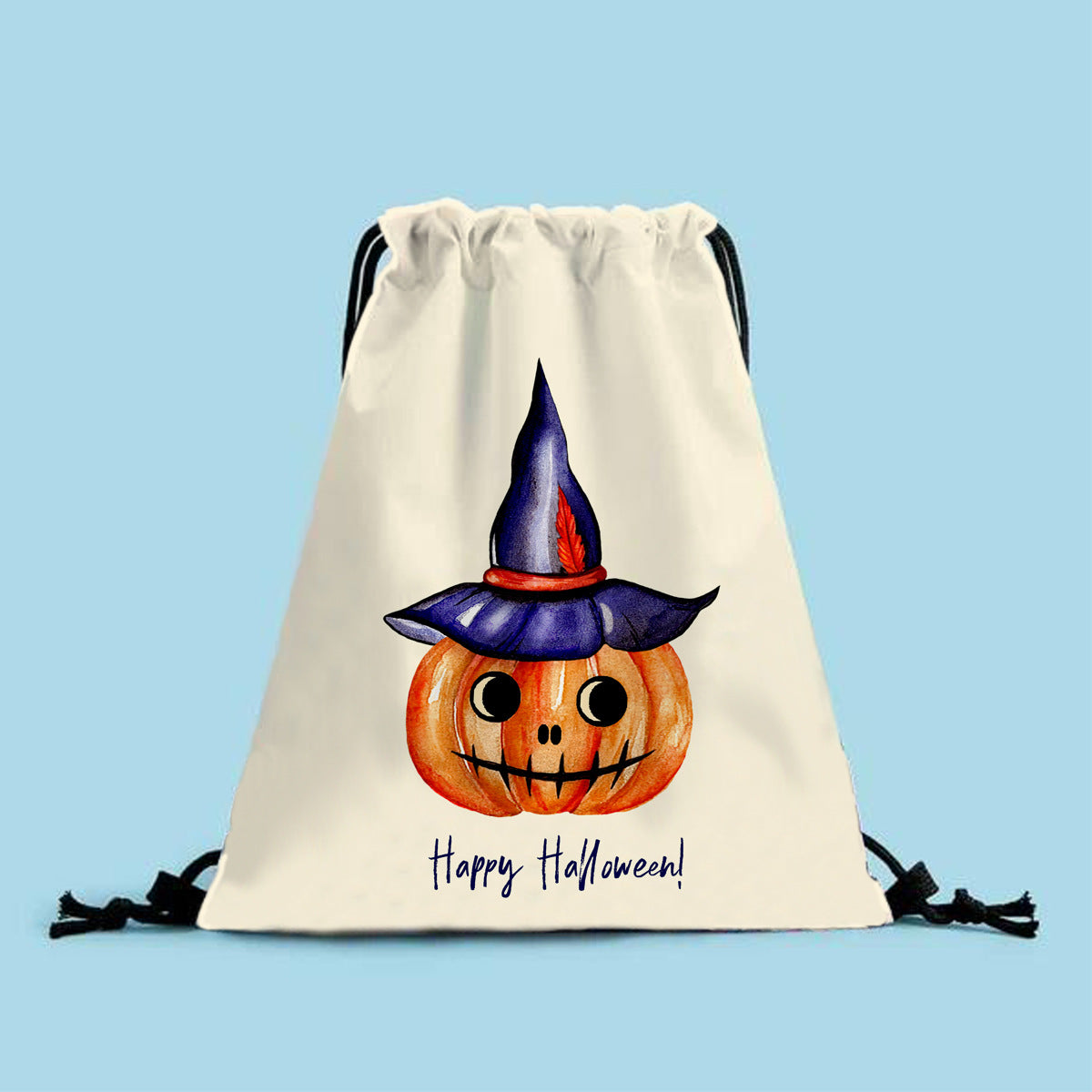 Polyester Halloween drawstring backpack (Minimo de Compra 2) MYA-QB008