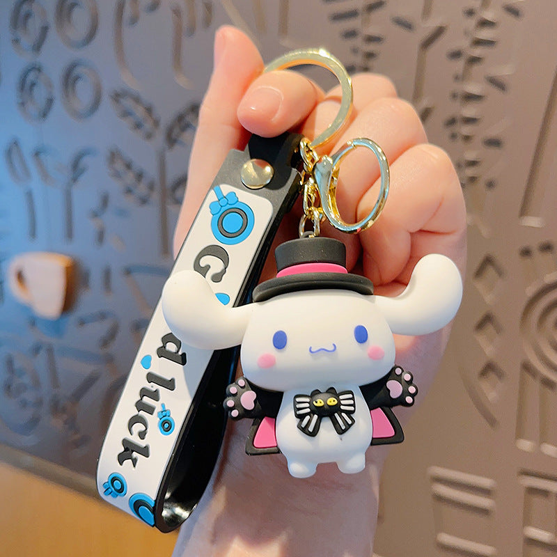 PVC Cute Cat Claw Cross dressing Keychain MYA-LanC011