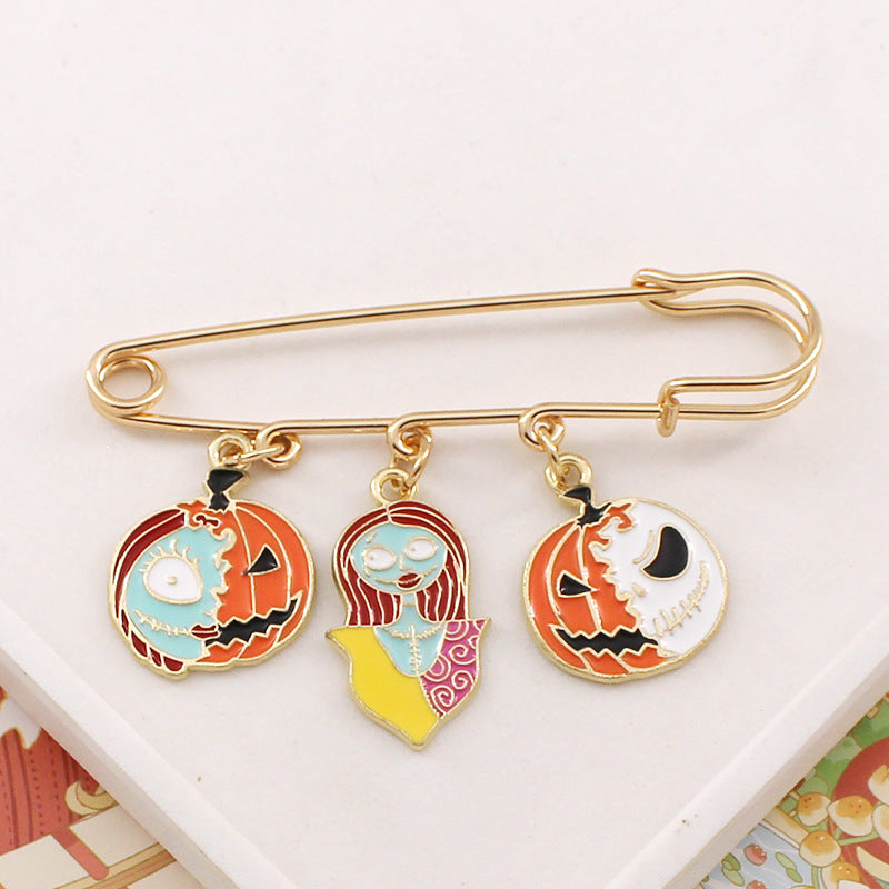 Alloy cute cartoon anime brooch (Minimo de compra 2) MIC--LiY034