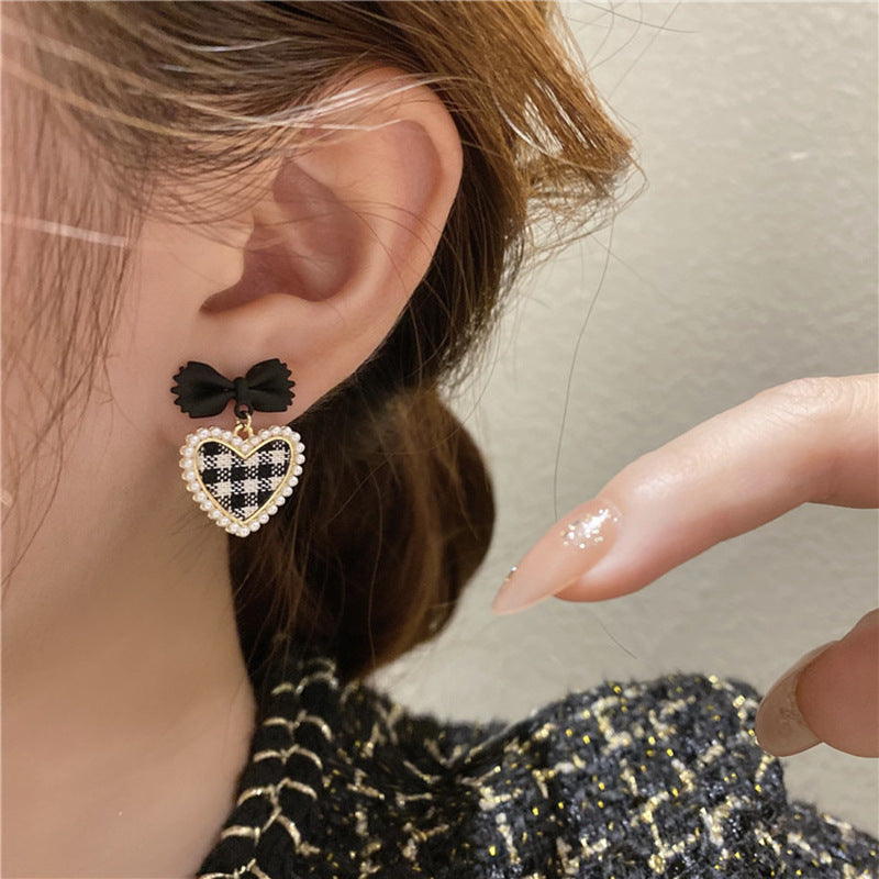 Alloy New Love Bow Earrings (Minimo de Compra 2) MIC-XingS015