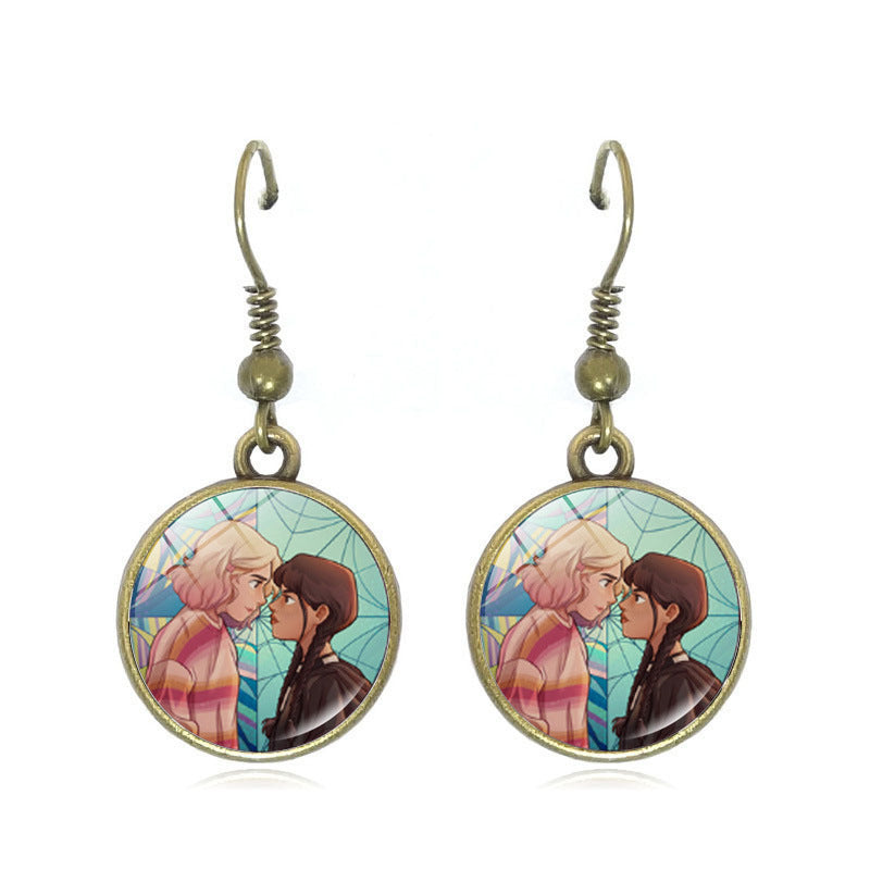 alloy vintage earrings MIC-ES-JiaY003