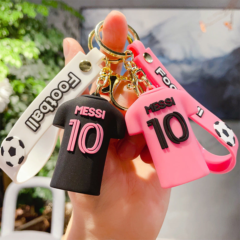 Cartoon Jersey PVC Doll Keychain JG029