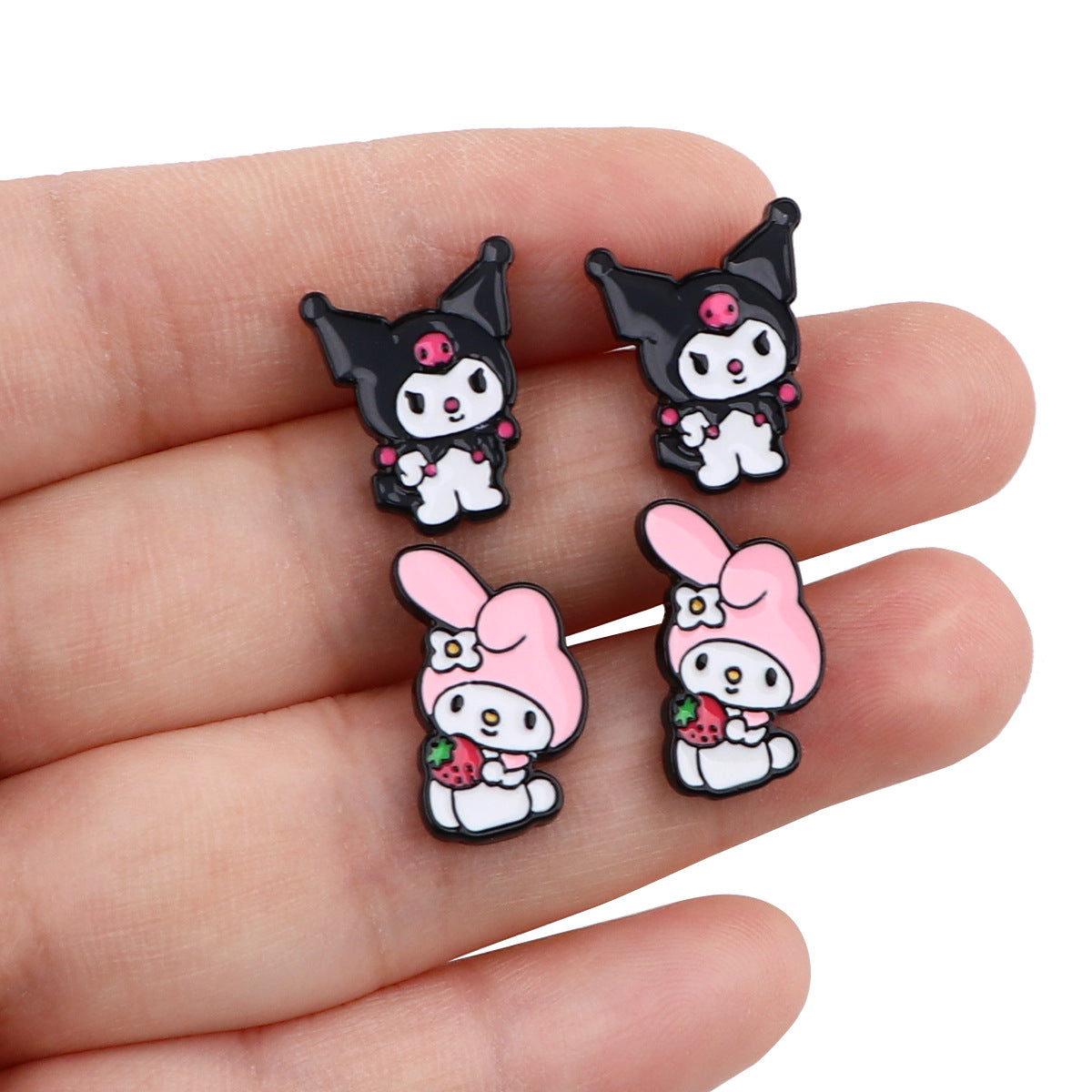 Alloy cartoon anime earrings (Minimo de Compra 5) MYA-KuB018